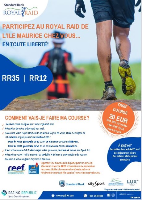 Course : Royal Raid Virtuel 12 km