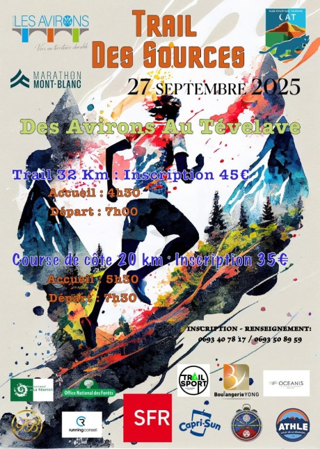 Course : Trail des sources
