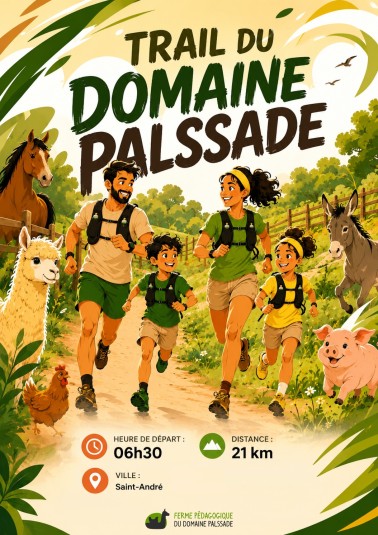 Affiche de Trail du Domaine Palssade