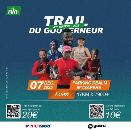 Course : Trail du Gouverneur