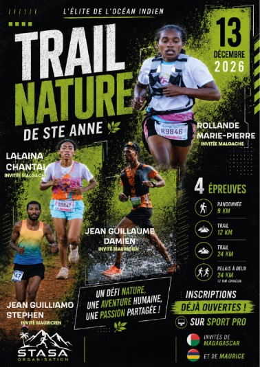 Affiche de Trail Nature Sainte Anne 