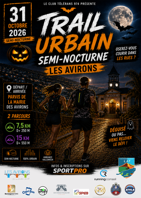 Course : Trail Urbain des Avirons