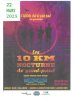 Affiche de 10km nocturne de St Paul 
