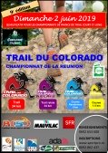 Affiche de Trail du Colorado (Championnat de la Réunion de trail court)