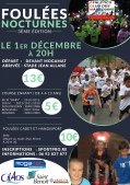 Affiche de Foulées Nocturnes