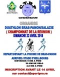 Affiche de Duathlon Bras-Panon /Salazie (Championnat)