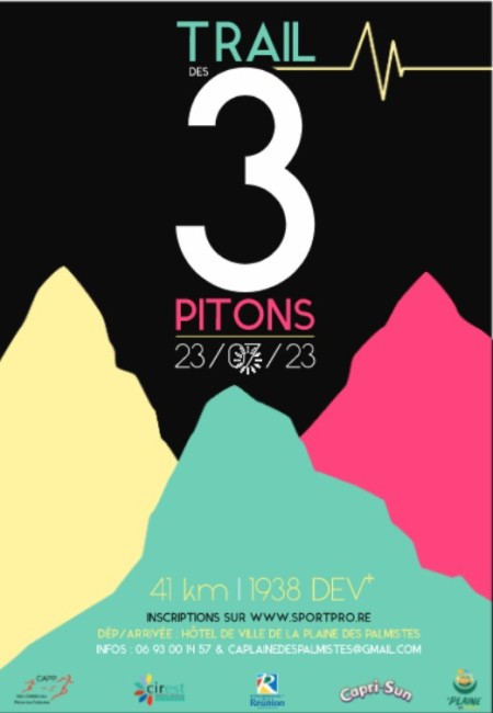 Course : Trail des Trois Pitons licencié