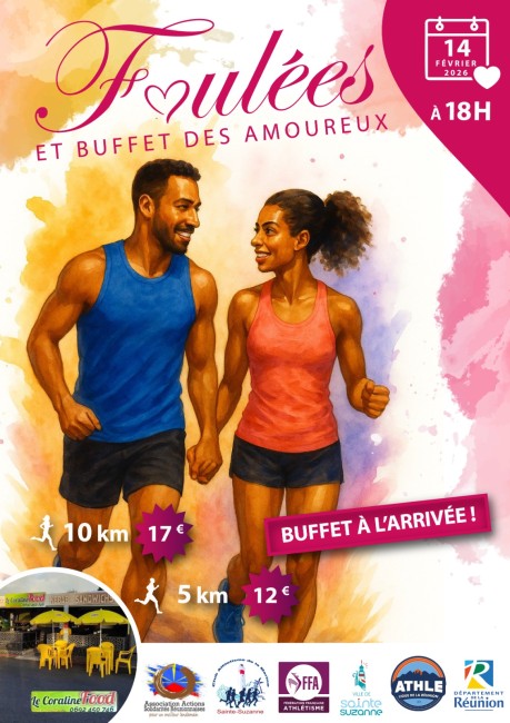 Course : 10km duo - Foulées et buffet des amoureux