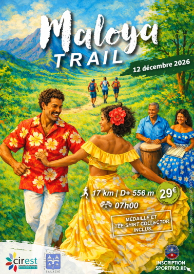 Affiche de Maloya Trail