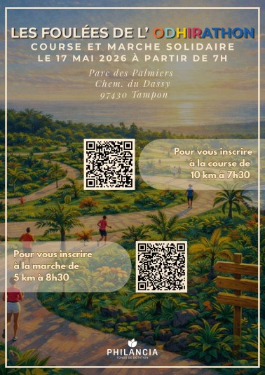 Affiche de Foulées de l'Odhirathon