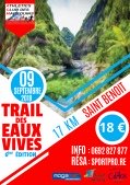Affiche de Trail des eaux vives