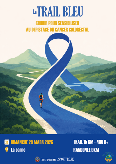 Affiche de Le trail Bleu