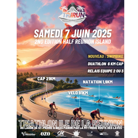 Course : Triathlon en équipe de 3