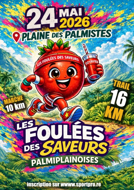 Course : Les Foulées des saveurs Palmiplainoises