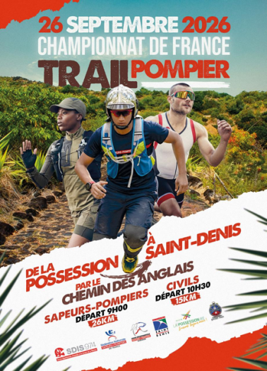 Affiche de Championnat de France de Trail des Sapeurs-Pompiers
