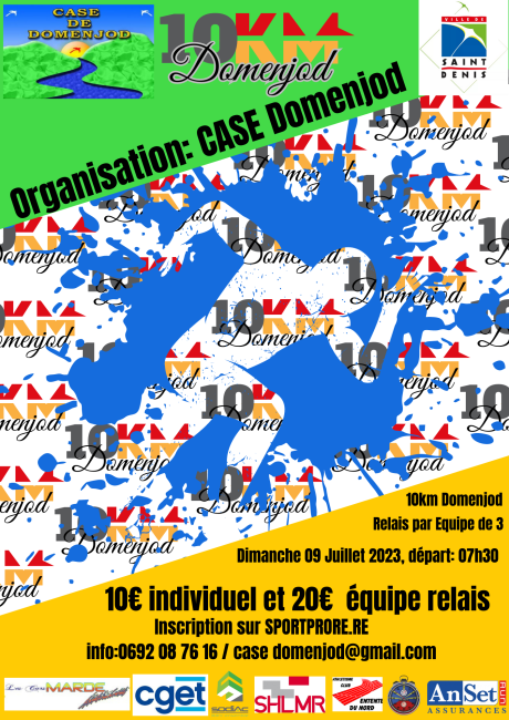 Course : 10km Domenjod