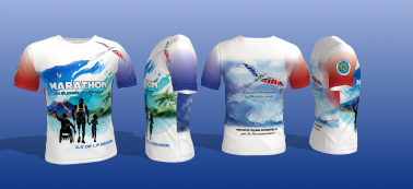 Affiche de Marathon des Blessés des Armées 