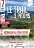 Affiche de Trail des 3 pitons 