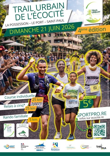 Affiche de Traill Urbain de l'Écocité