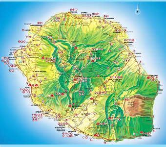 Carte de la RÃ©union