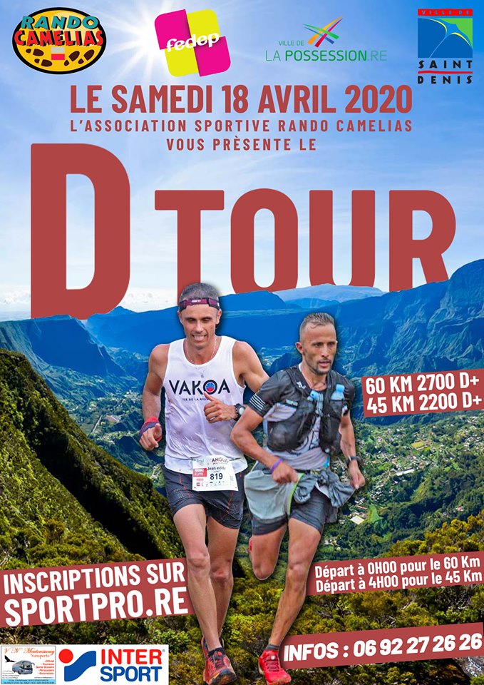 DTour Courses Sport PRO Réunion Partenaire de vos évènements