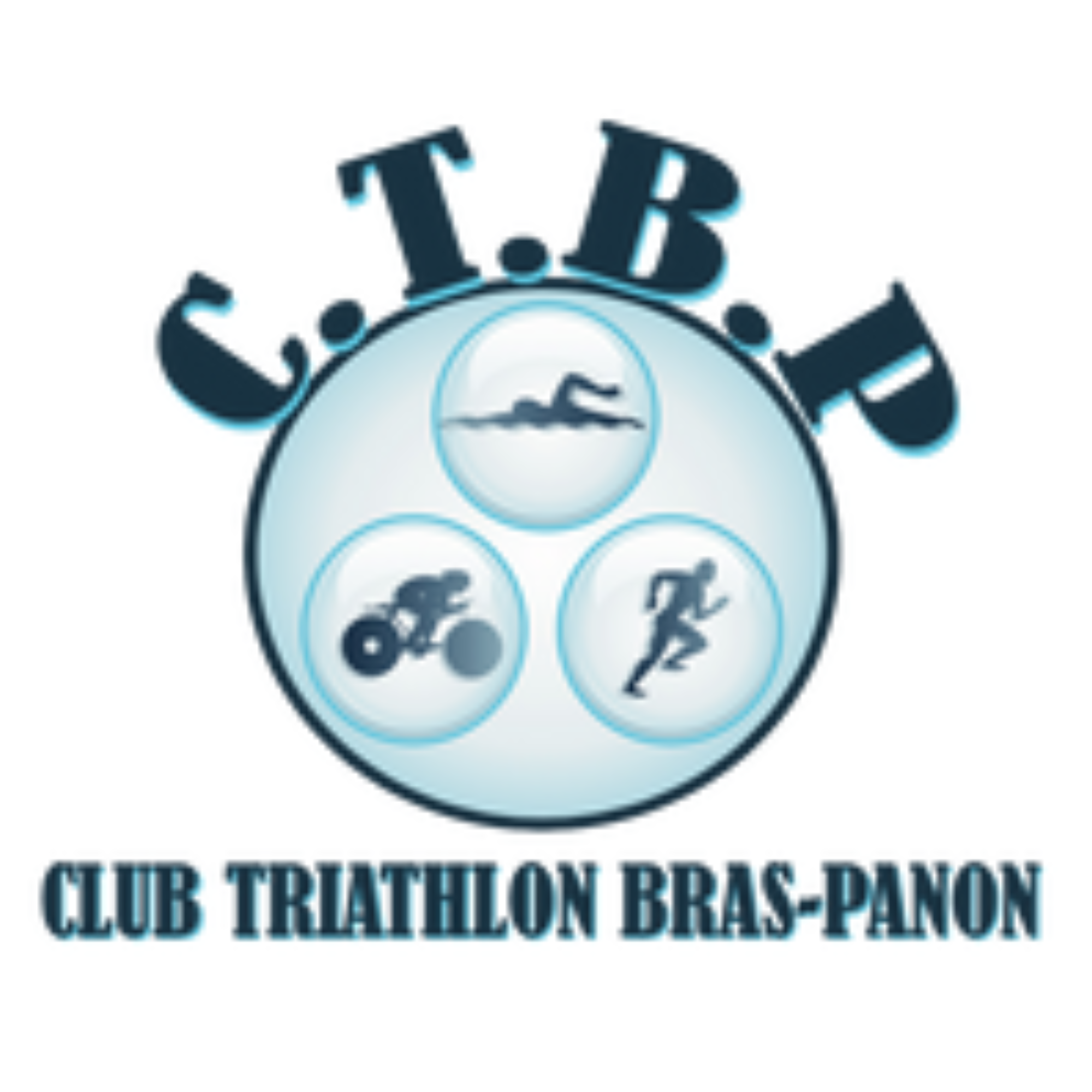 Logo CTBP - Club Triathlon de Bras-Panon