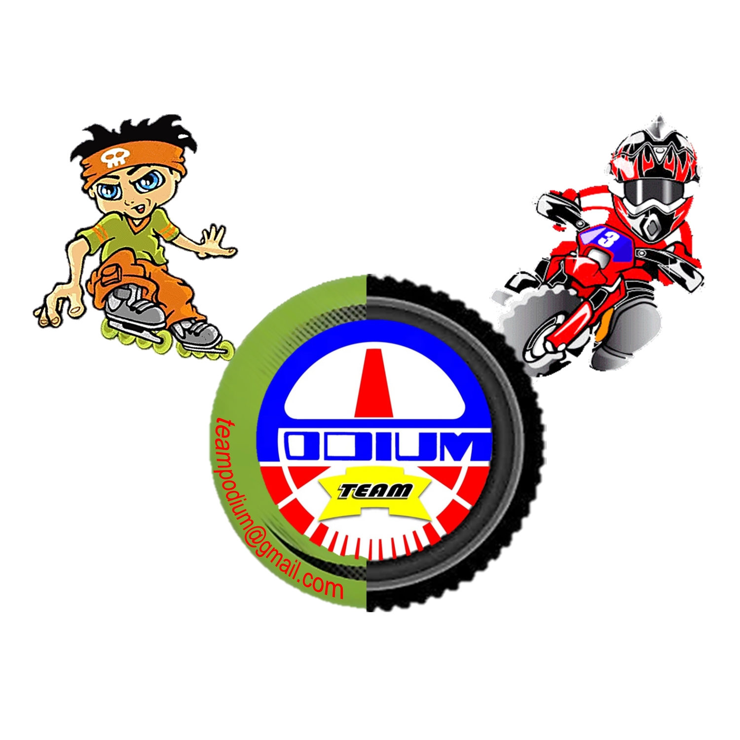 Logo Team Podium Moto